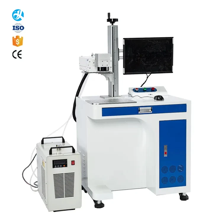 Markalama Camı ve Silikon için UV Lazer Gravür Makinesi